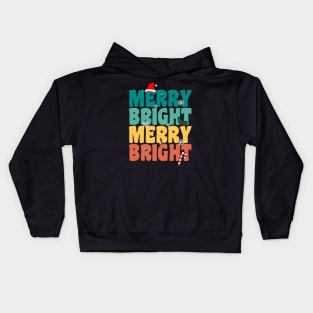 Merry and Bright Kids Hoodie